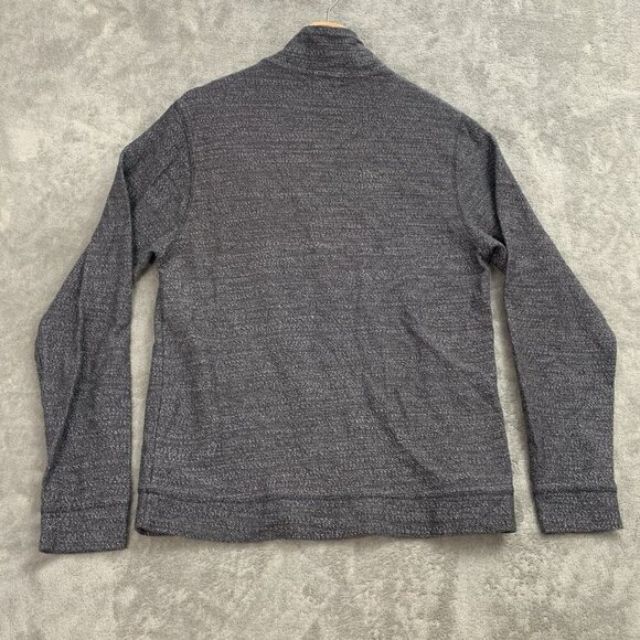 Marine Layer Sweater Men's Size Large Gray Clayton Textured Pullover Long Sleeve - Picture 10 of 11